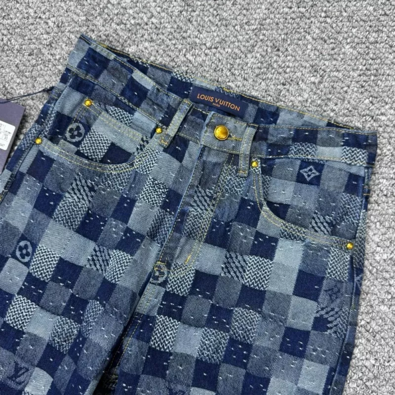 Sophisticated 4474 Louis Vuitton LV Jeans For Unisex