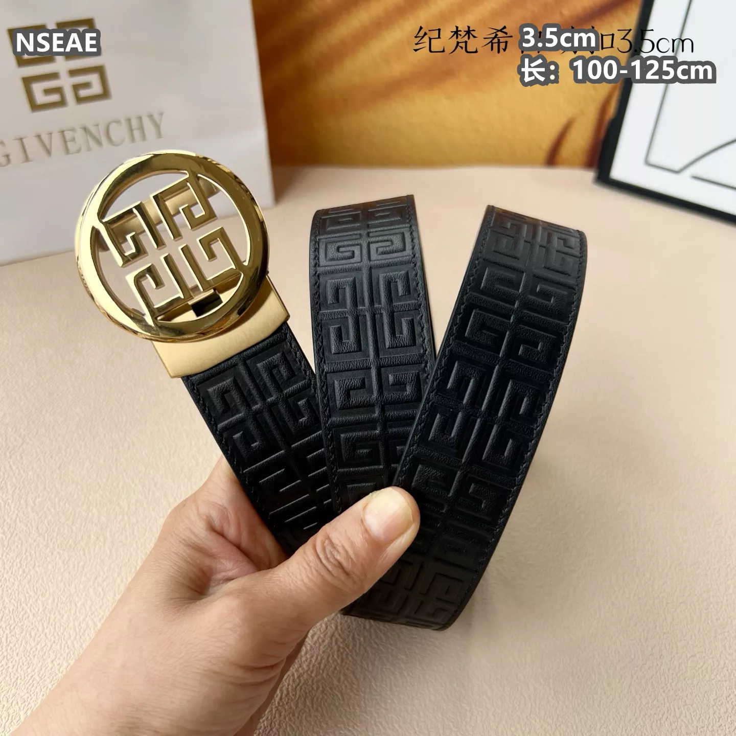 Sophisticated 4519 Givenchy AAA Quality Belts For Men