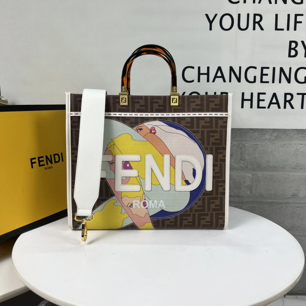 Sophisticated 4531 Fendi AAA Quality Tote-Handbags For Women