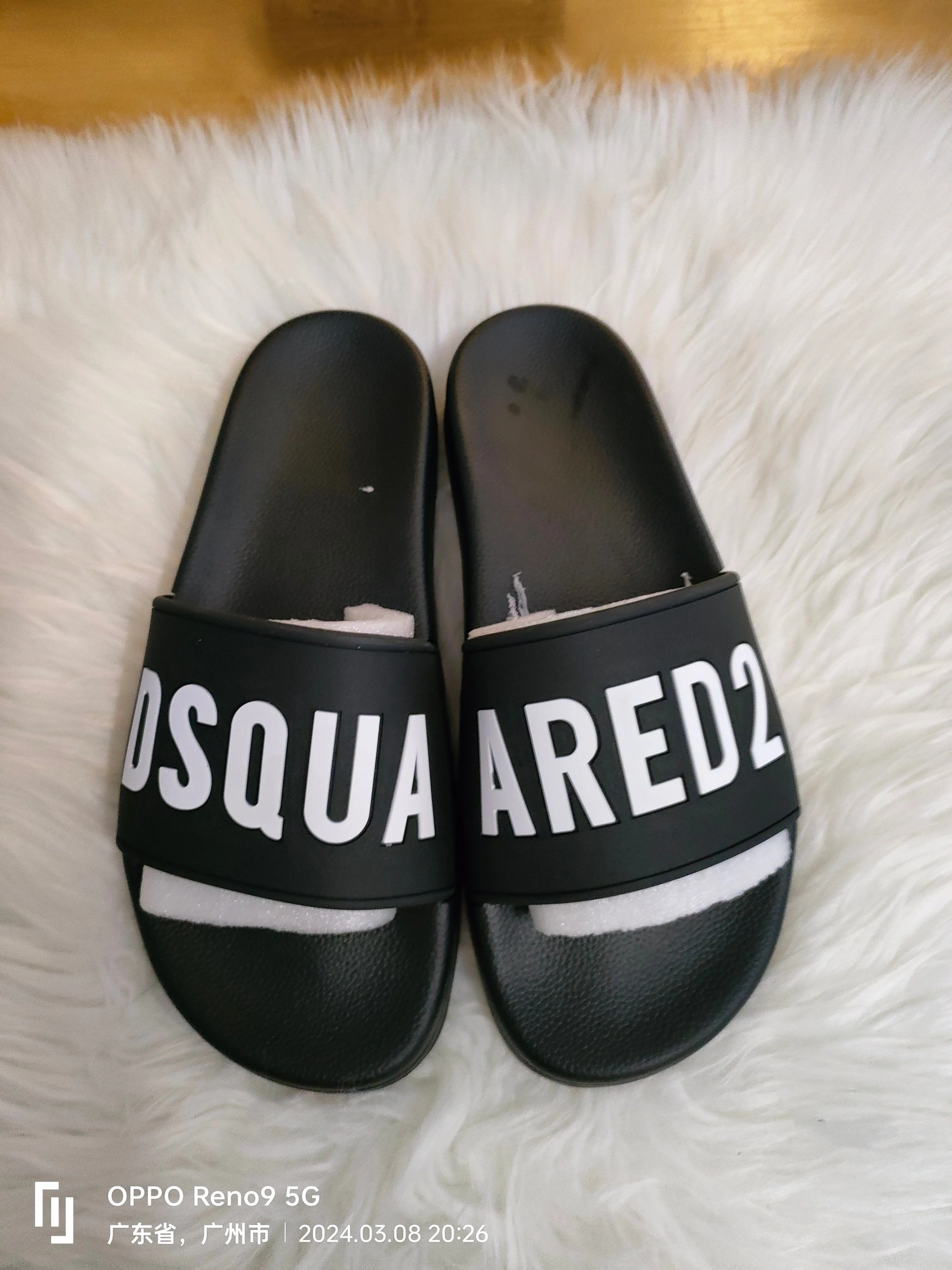 Sophisticated 4715 Dsquared Slippers For Men