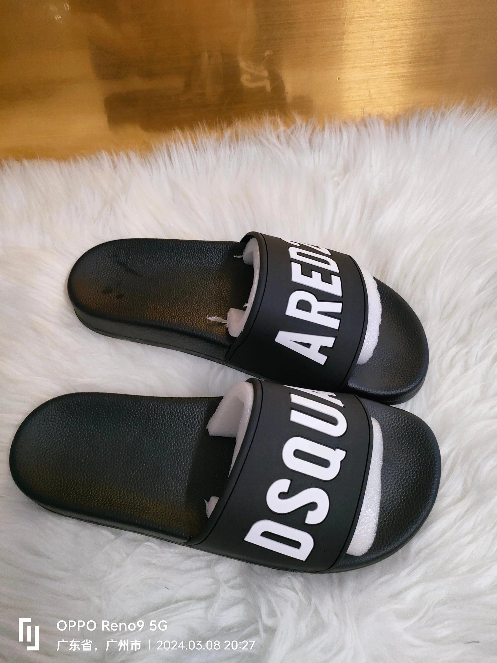 Sophisticated 4715 Dsquared Slippers For Men