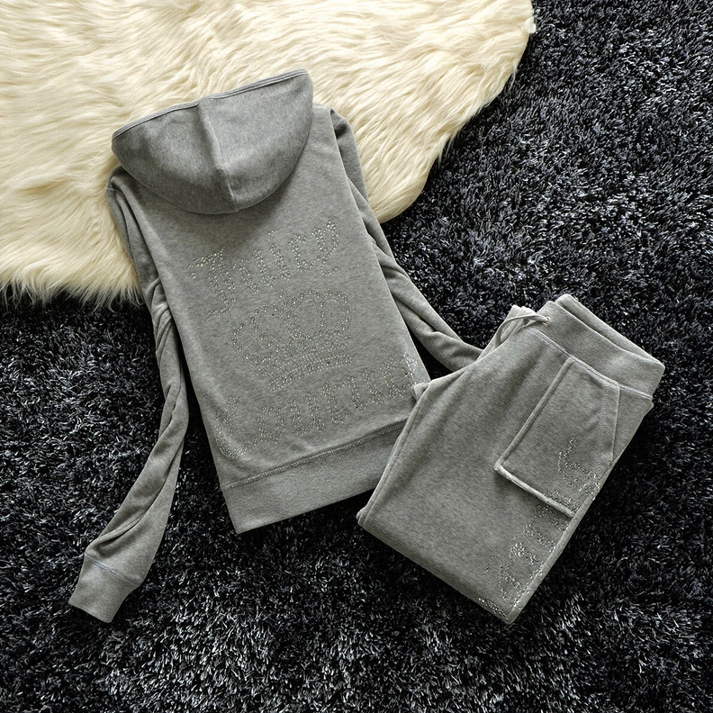 Sophisticated 4818 Juicy Couture Tracksuits Long Sleeved For Women