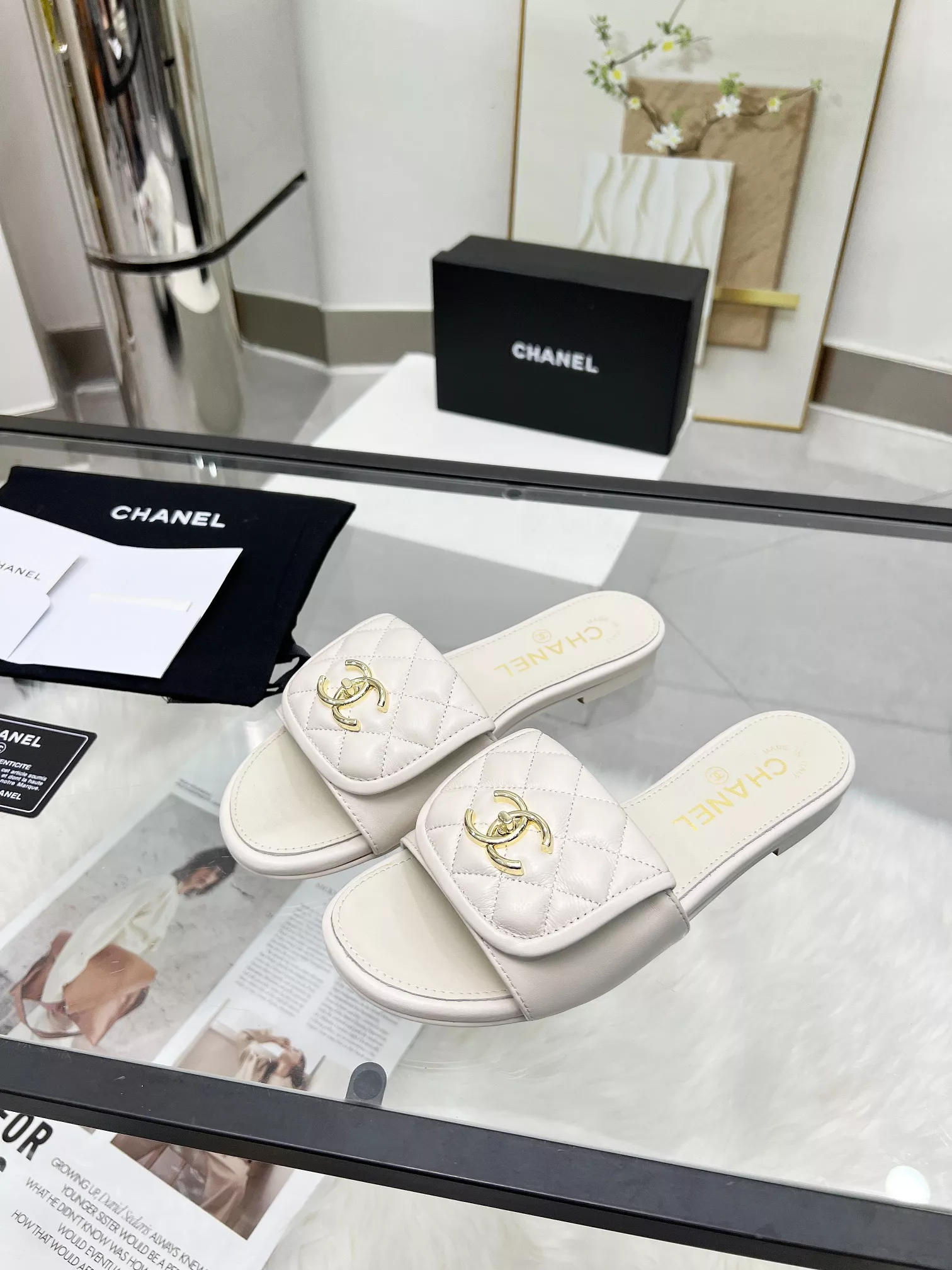 Sophisticated 482 Chanel Slippers For Women