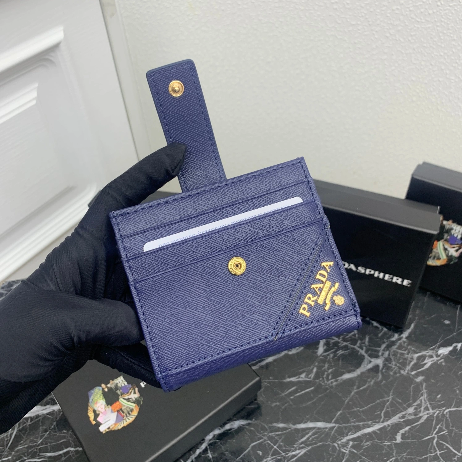 Sophisticated 4989 Prada Card Case