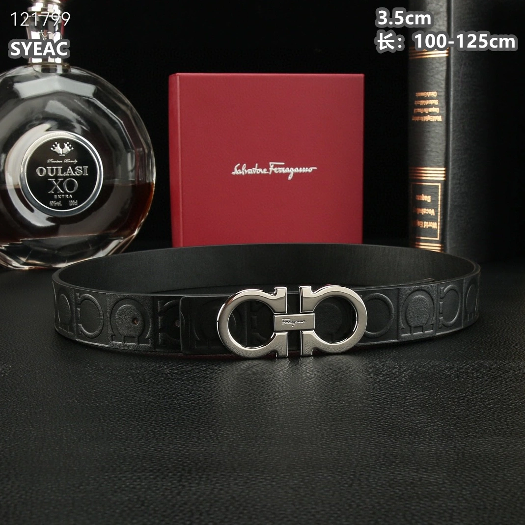 Sophisticated 5264 Salvatore Ferragamo AAA Quality Belts For Men