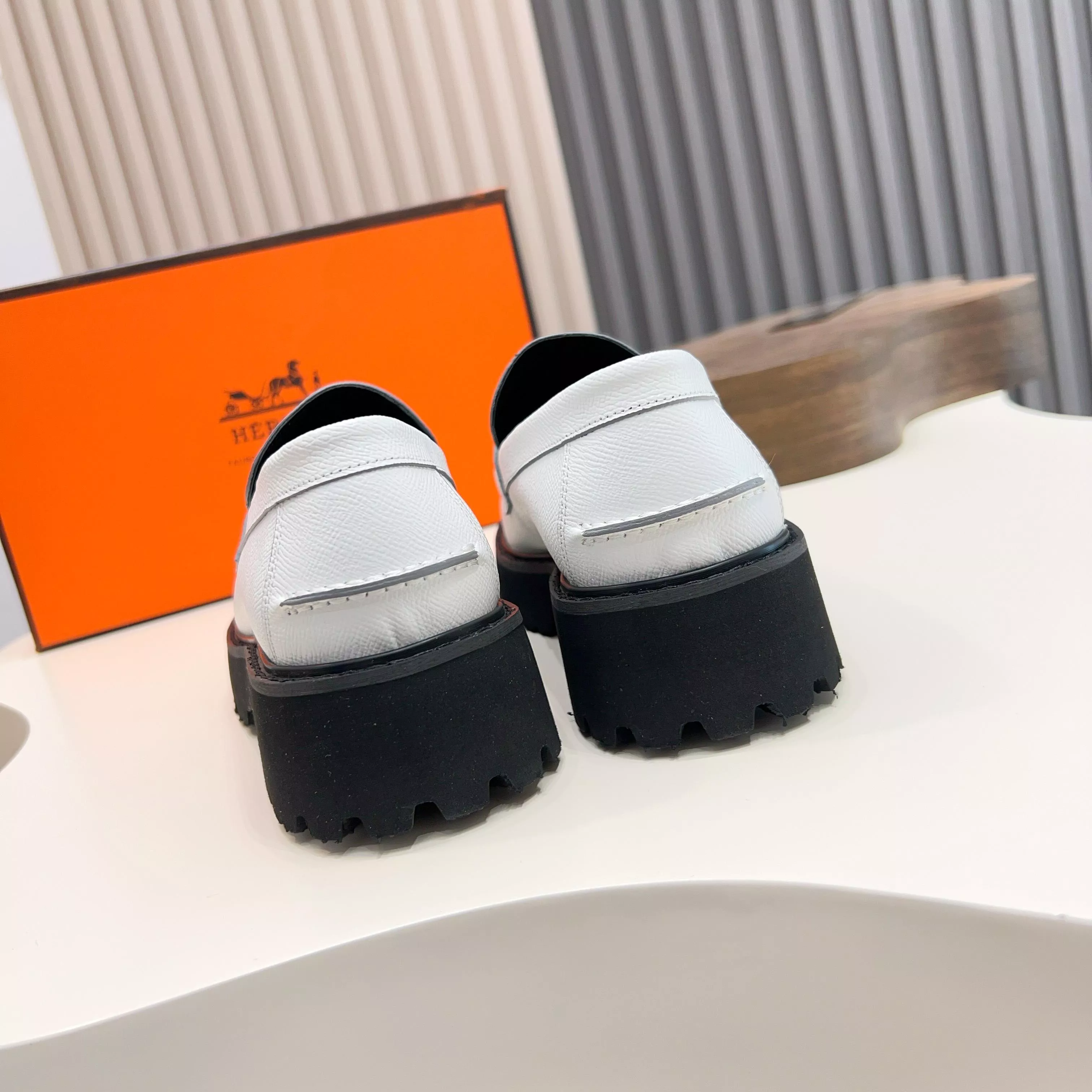 Sophisticated 5493 Hermes Leather Shoes For Men