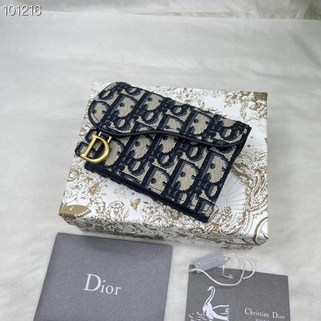 Sophisticated 5648 Christian Dior AAA Quality Wallets For Unisex