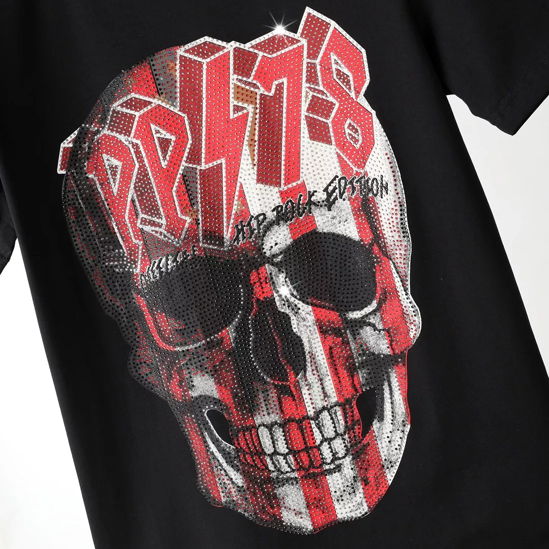 Sophisticated 5657 Philipp Plein PP T-Shirts Short Sleeved For Men