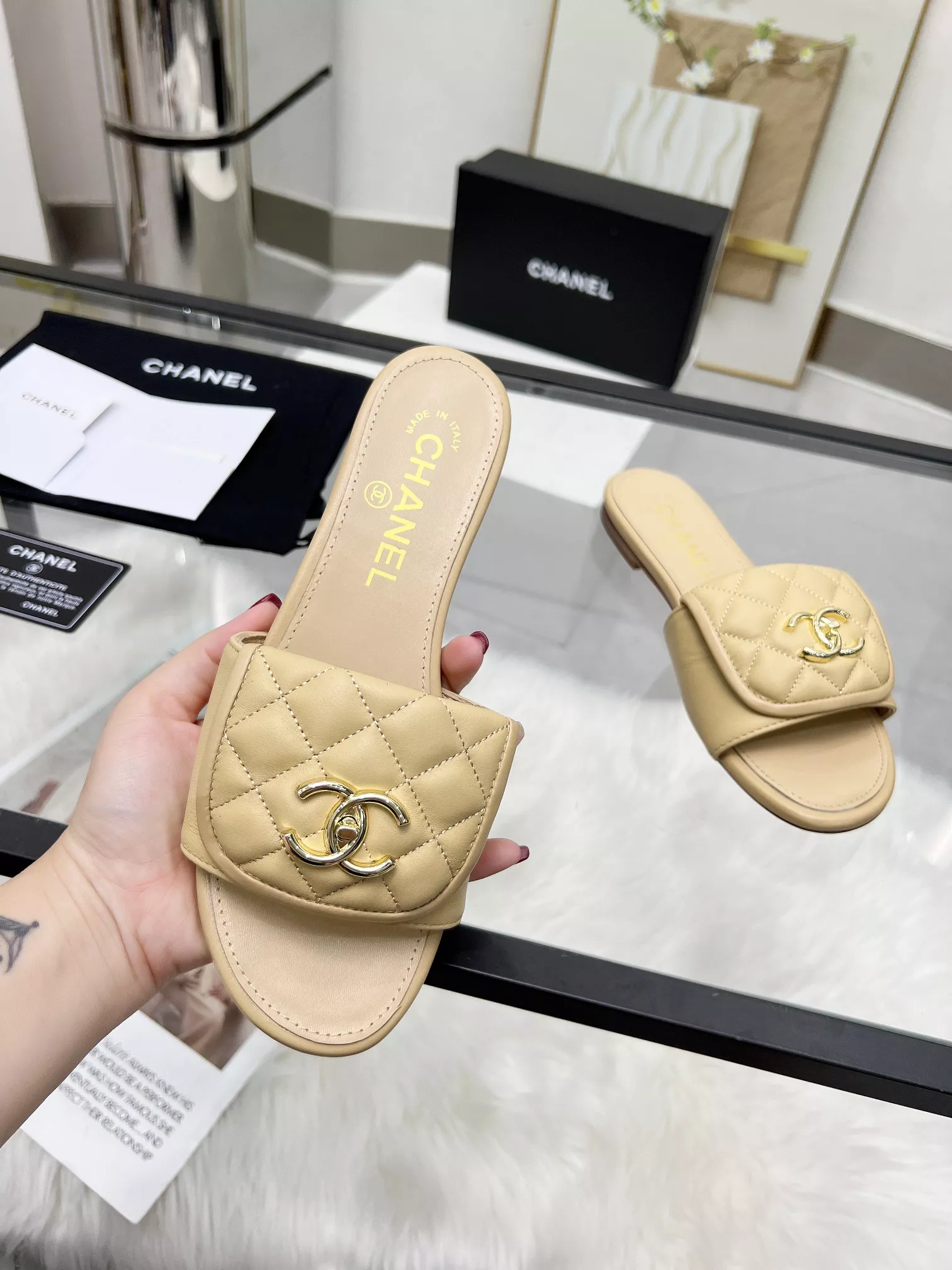 Sophisticated 5714 Chanel Slippers For Women