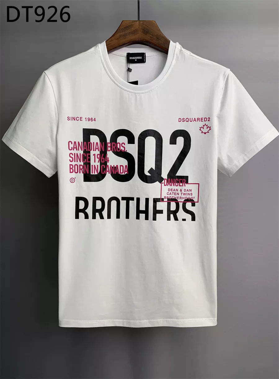 Sophisticated 609 Dsquared T-Shirts Short Sleeved For Men