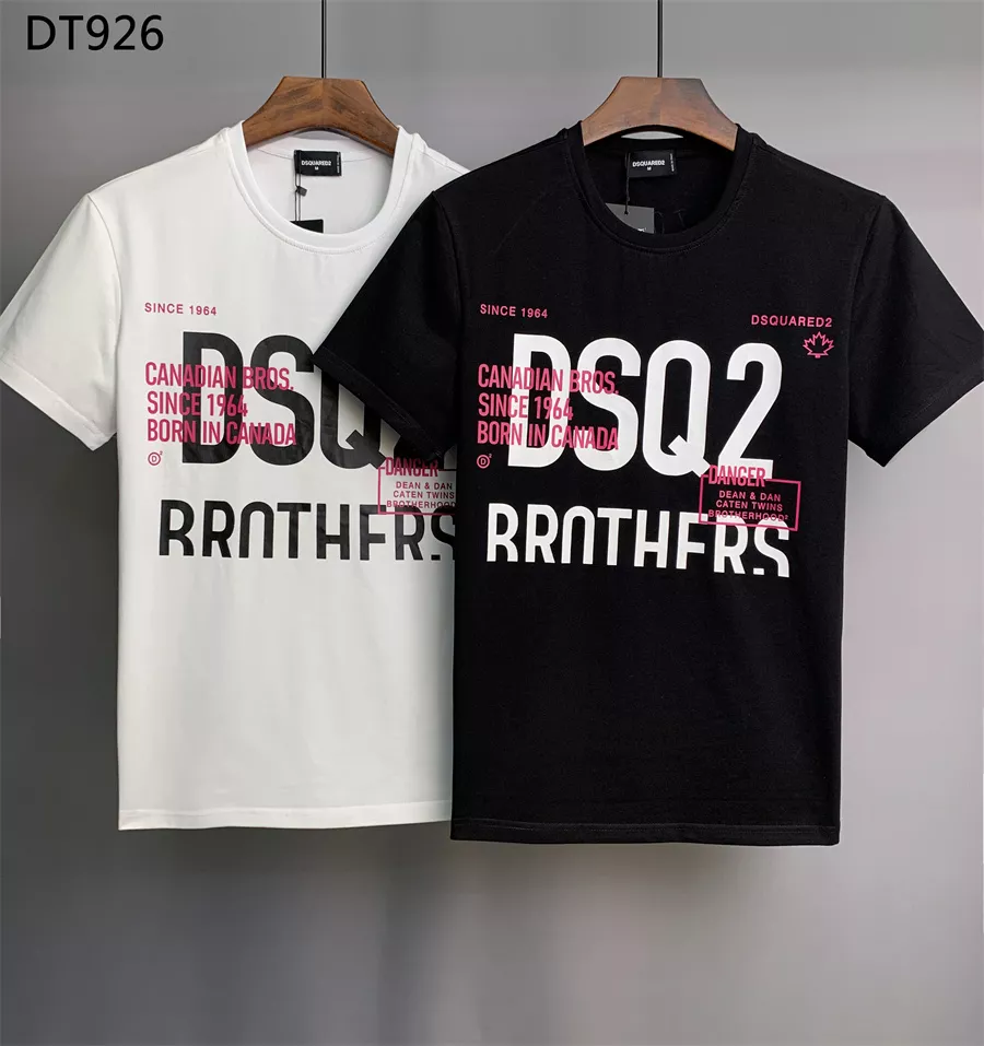 Sophisticated 609 Dsquared T-Shirts Short Sleeved For Men