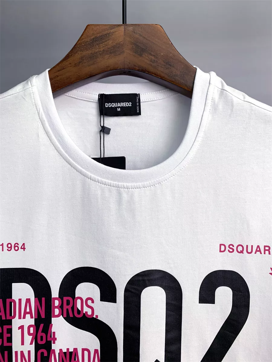 Sophisticated 609 Dsquared T-Shirts Short Sleeved For Men