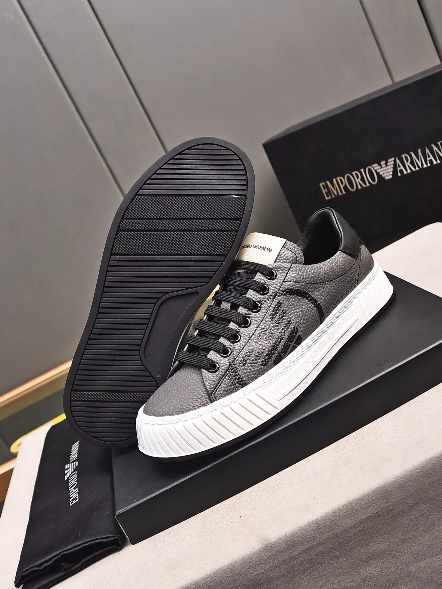 Sophisticated 6219 Armani Casual Shoes For Men