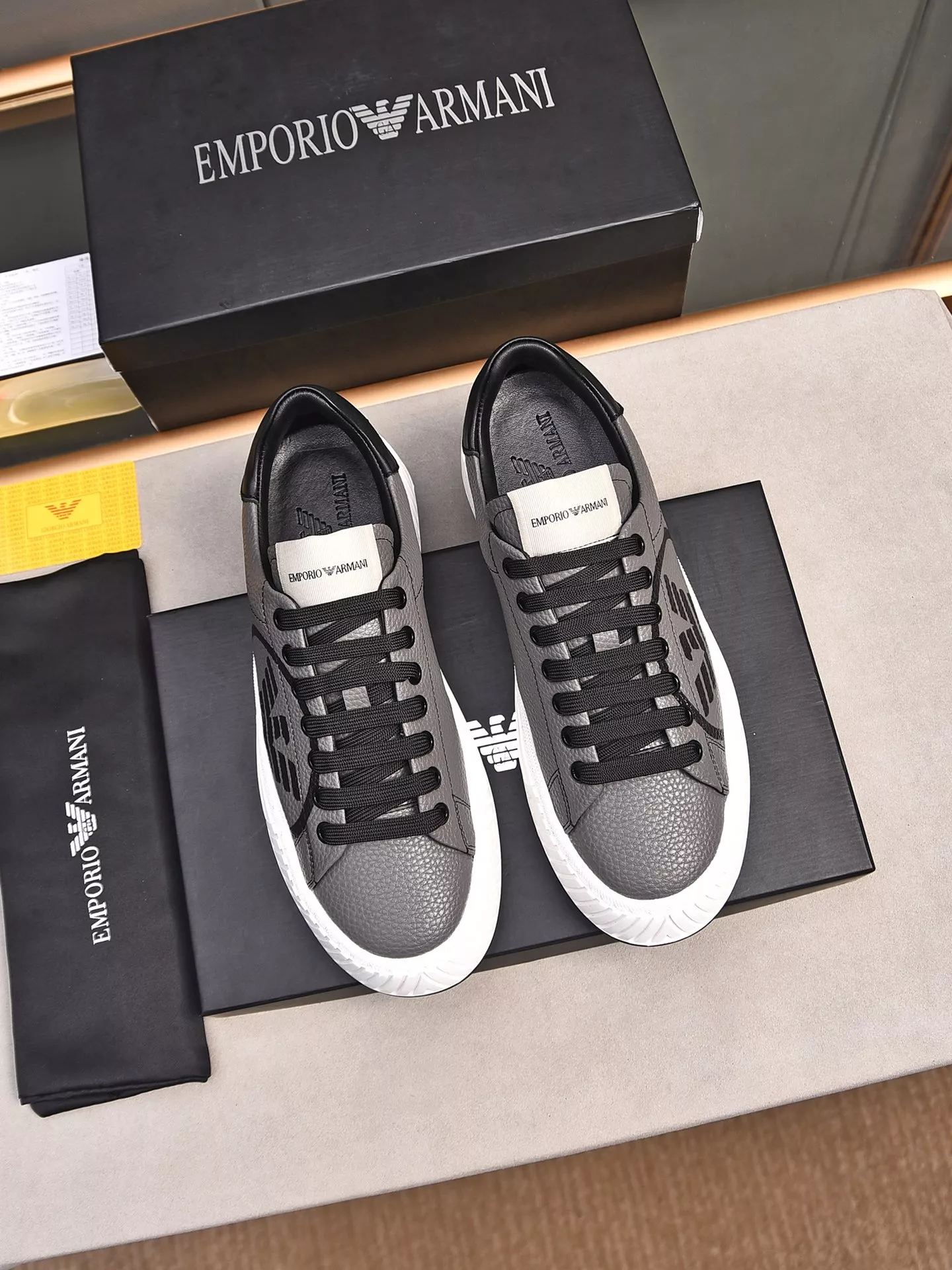 Sophisticated 6219 Armani Casual Shoes For Men