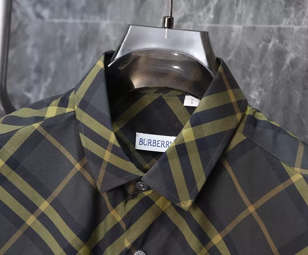Sophisticated 6381 Burberry Shirts Long Sleeved For Men
