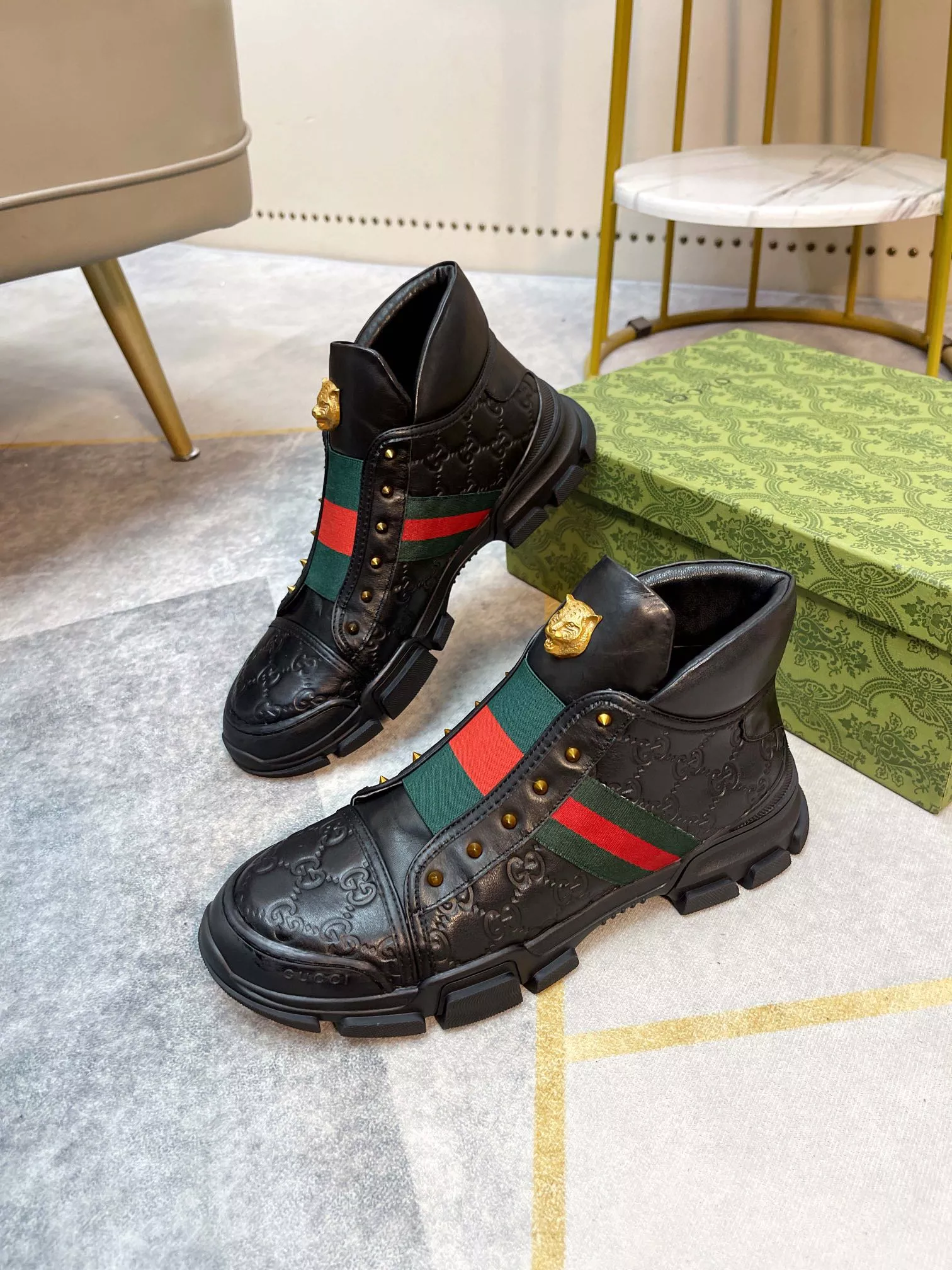 Sophisticated 6583 Gucci Boots For Men