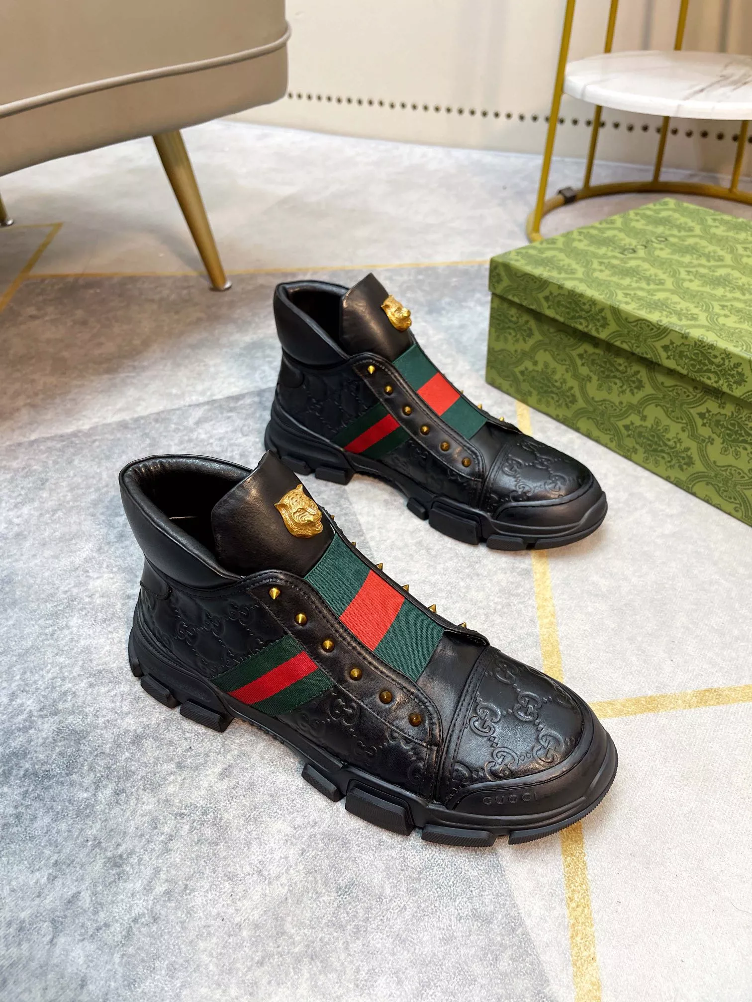 Sophisticated 6583 Gucci Boots For Men