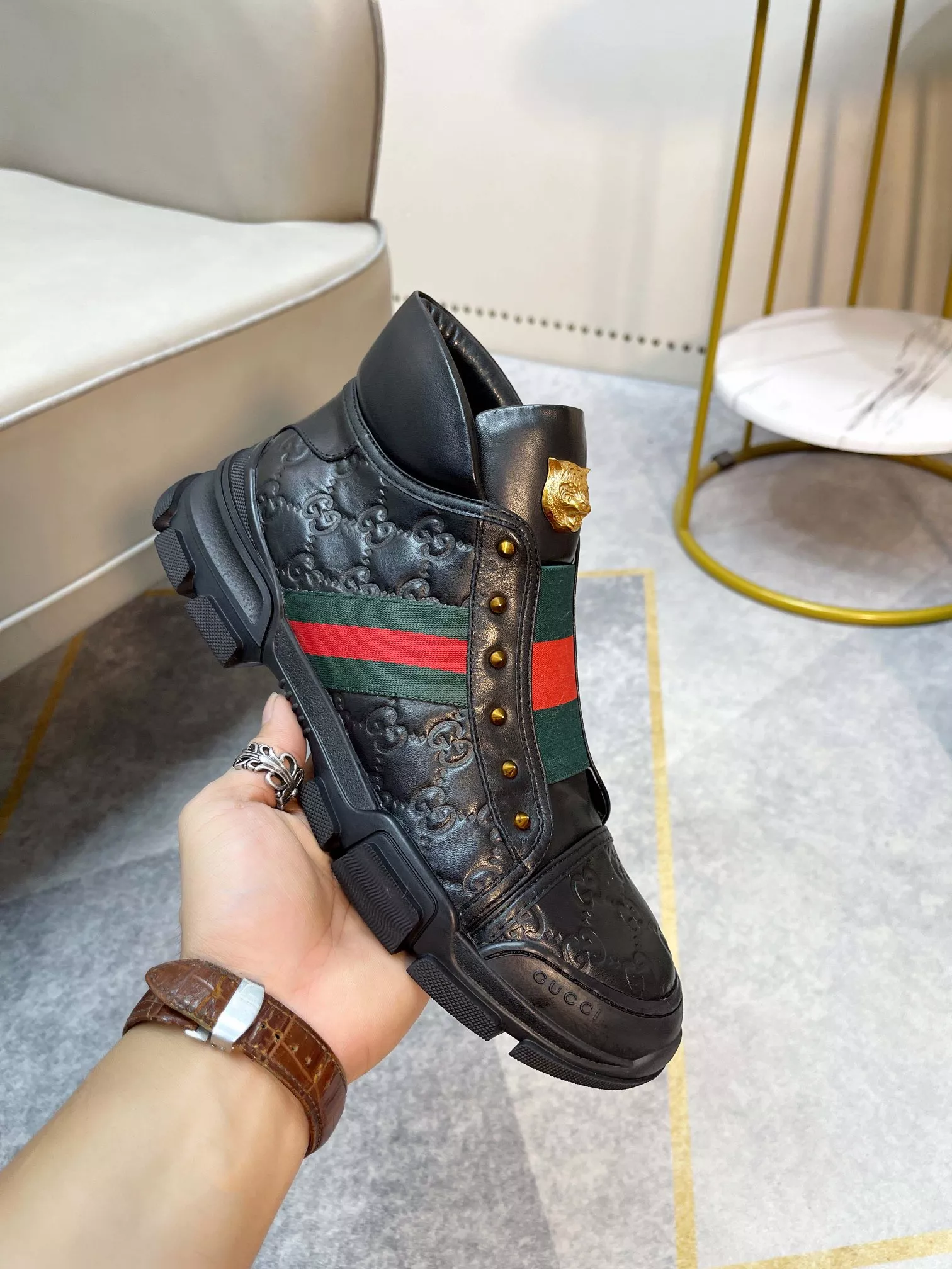 Sophisticated 6583 Gucci Boots For Men