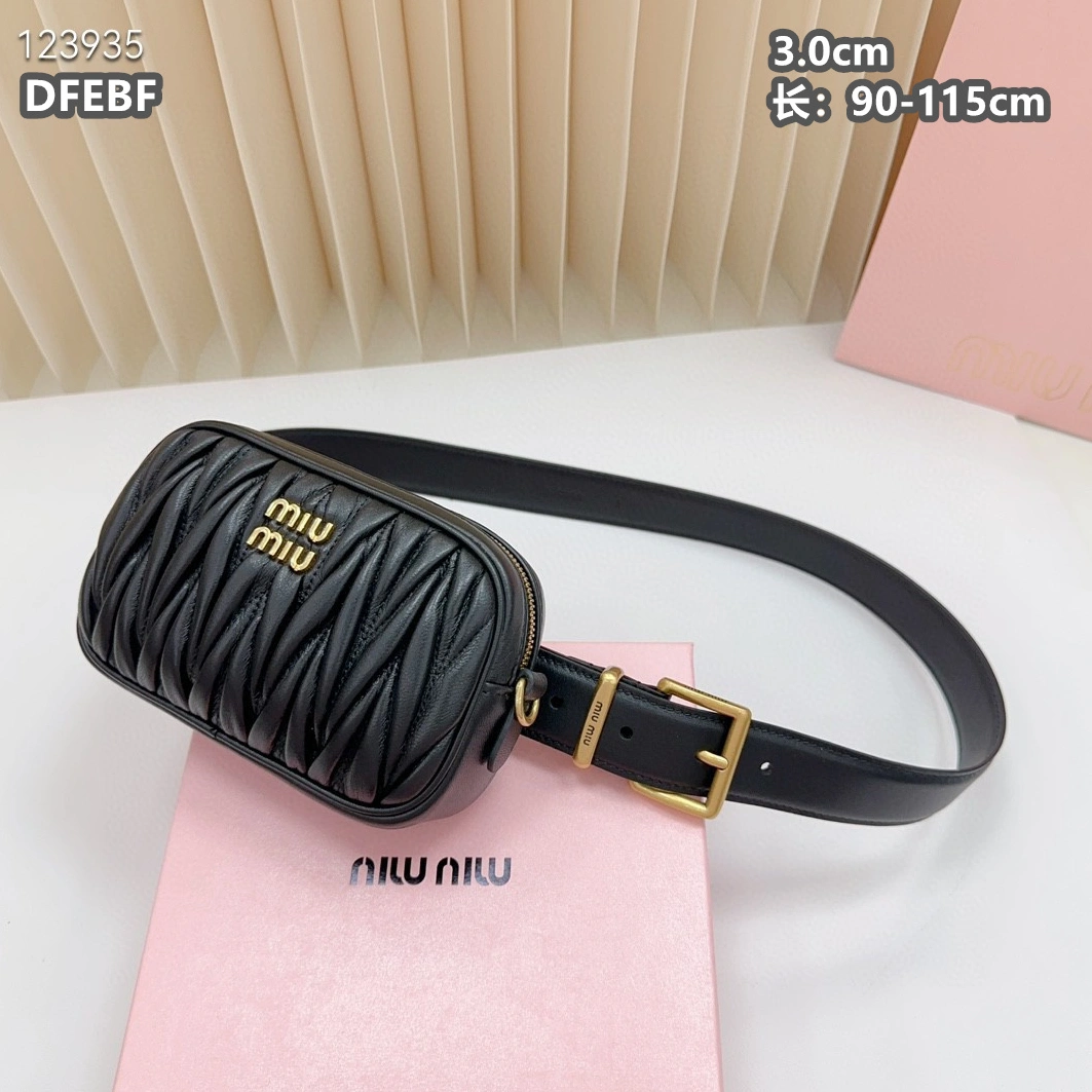 Sophisticated 6596 MIU MIU AAA Quality Belts For Women