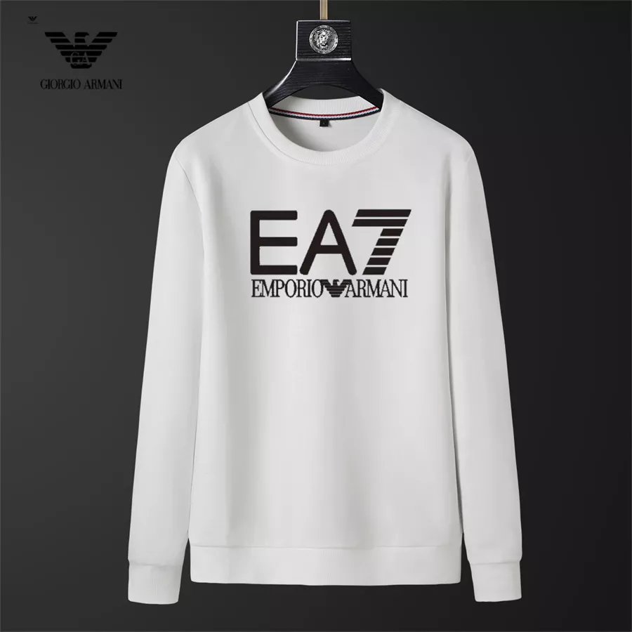 Sophisticated 6708 Armani Hoodies Long Sleeved For Men