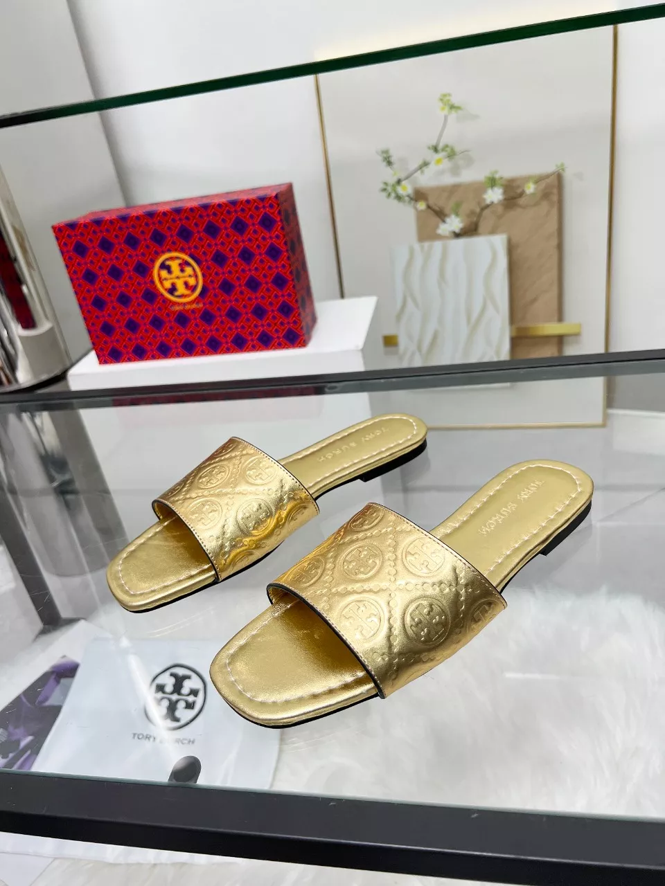 Sophisticated 6935 Tory Burch TB Slippers For Women