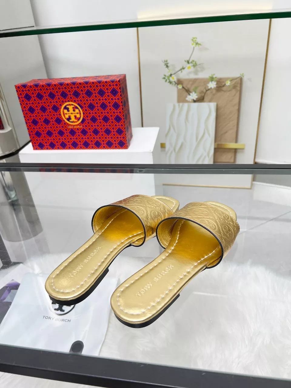 Sophisticated 6935 Tory Burch TB Slippers For Women