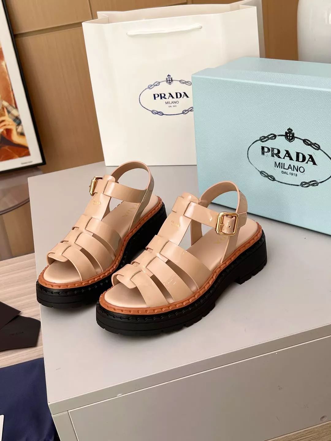 Sophisticated 7109 Prada Sandal For Women