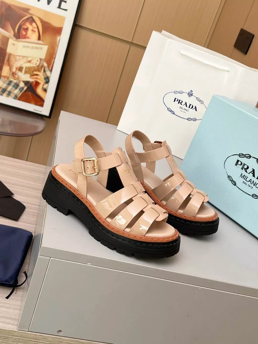 Sophisticated 7109 Prada Sandal For Women