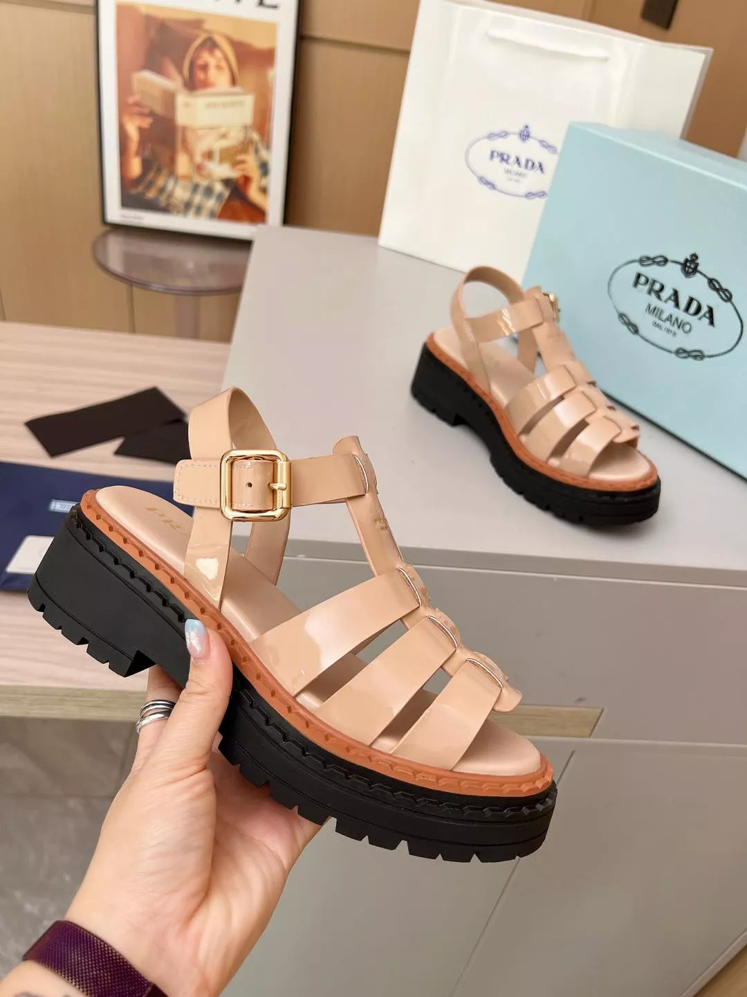Sophisticated 7109 Prada Sandal For Women