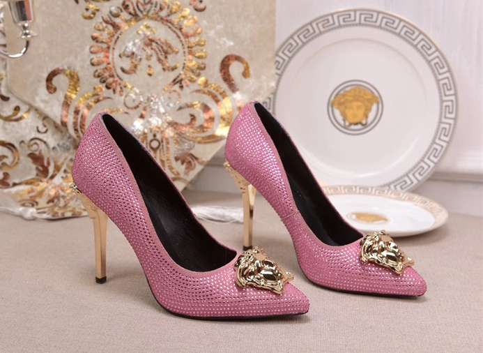 Sophisticated 7351 Versace High-Heeled Shoes For Women