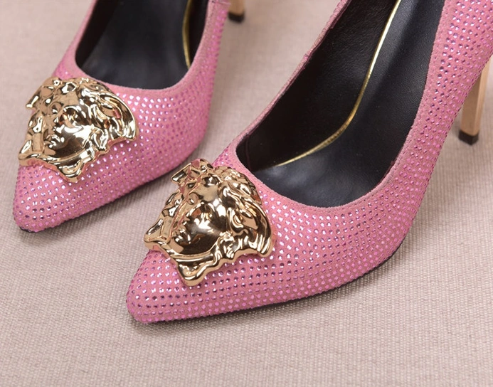 Sophisticated 7351 Versace High-Heeled Shoes For Women