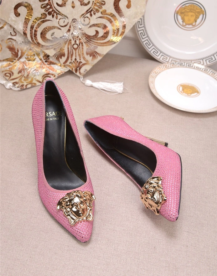 Sophisticated 7351 Versace High-Heeled Shoes For Women