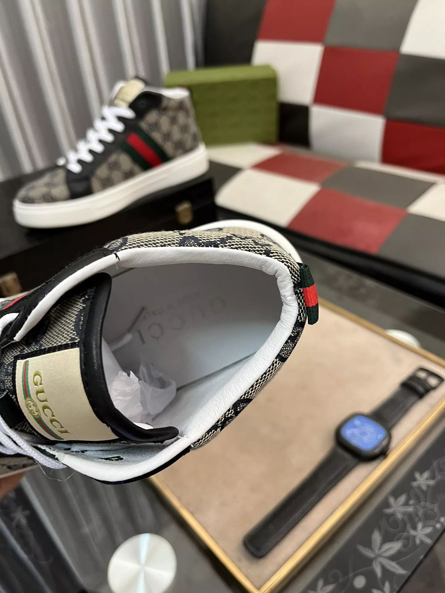 Sophisticated 7408 Gucci High Tops Shoes For Men