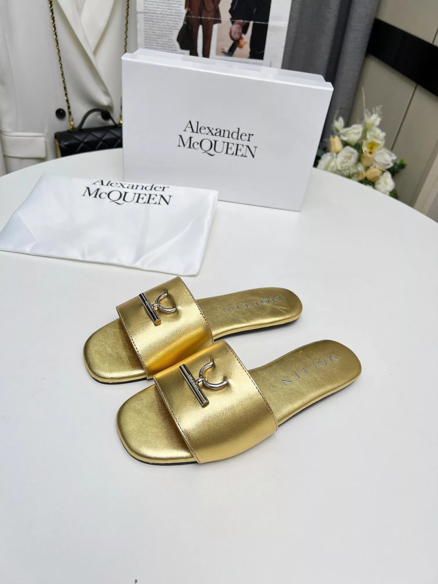 Sophisticated 744 Alexander McQueen Slippers For Women