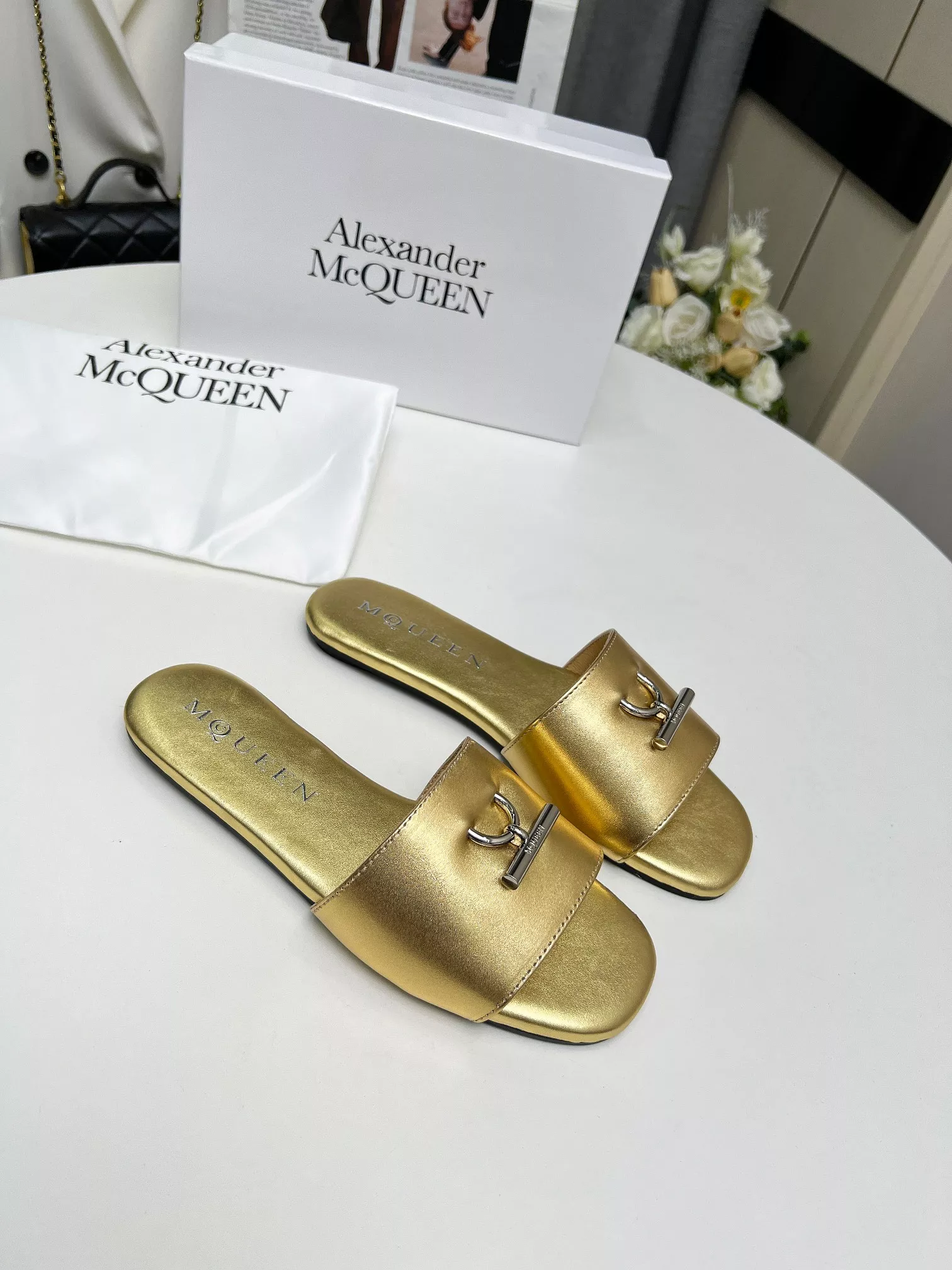 Sophisticated 744 Alexander McQueen Slippers For Women