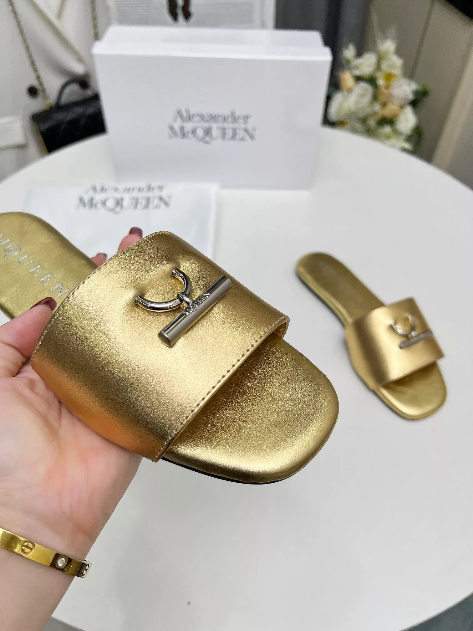 Sophisticated 744 Alexander McQueen Slippers For Women
