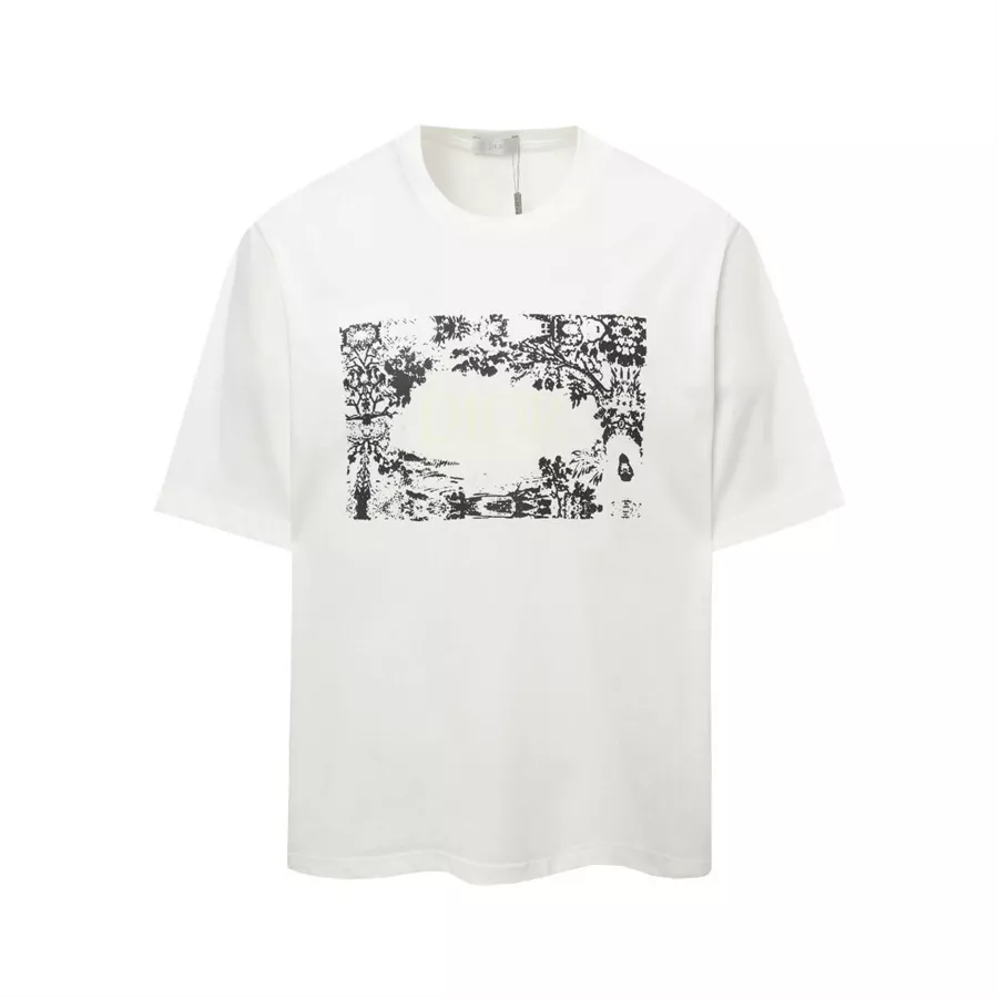 Sophisticated 751 Christian Dior T-Shirts Short Sleeved For Unisex