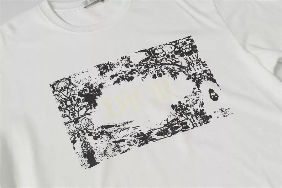 Sophisticated 751 Christian Dior T-Shirts Short Sleeved For Unisex