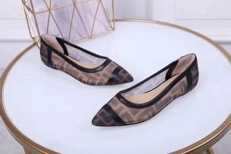 Sophisticated 7601 Fendi Flat Shoes For Women