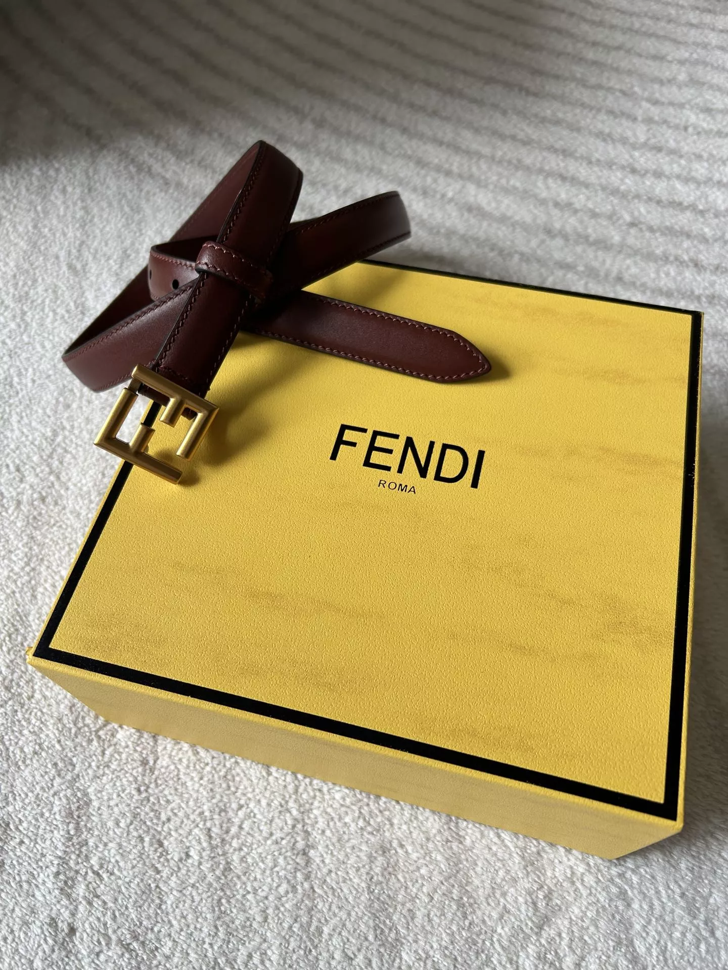 Sophisticated 8009 Fendi AAA Quality Belts In 2.0cm For Women