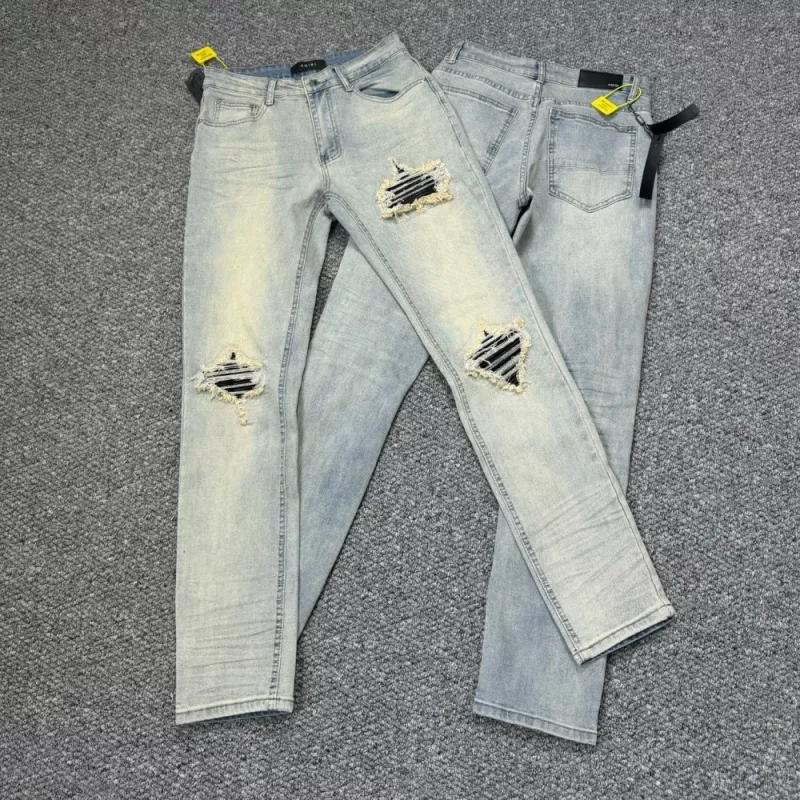 Sophisticated 8016 Amiri Jeans For Unisex