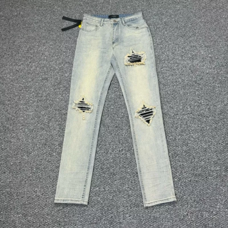 Sophisticated 8016 Amiri Jeans For Unisex