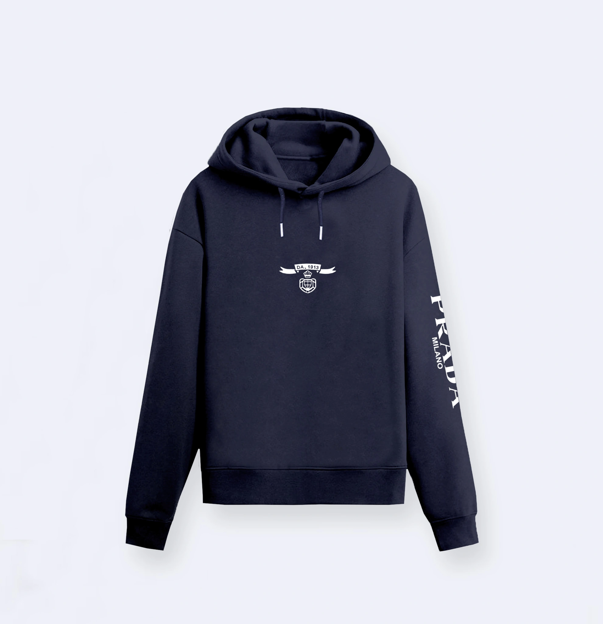 Sophisticated 8278 Prada Hoodies Long Sleeved For Men