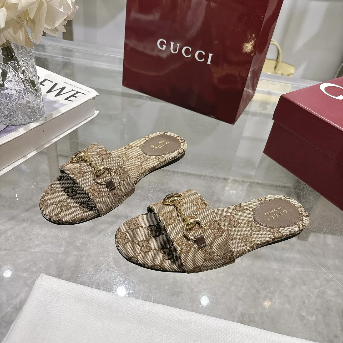 Sophisticated 8446 Gucci Slippers For Women