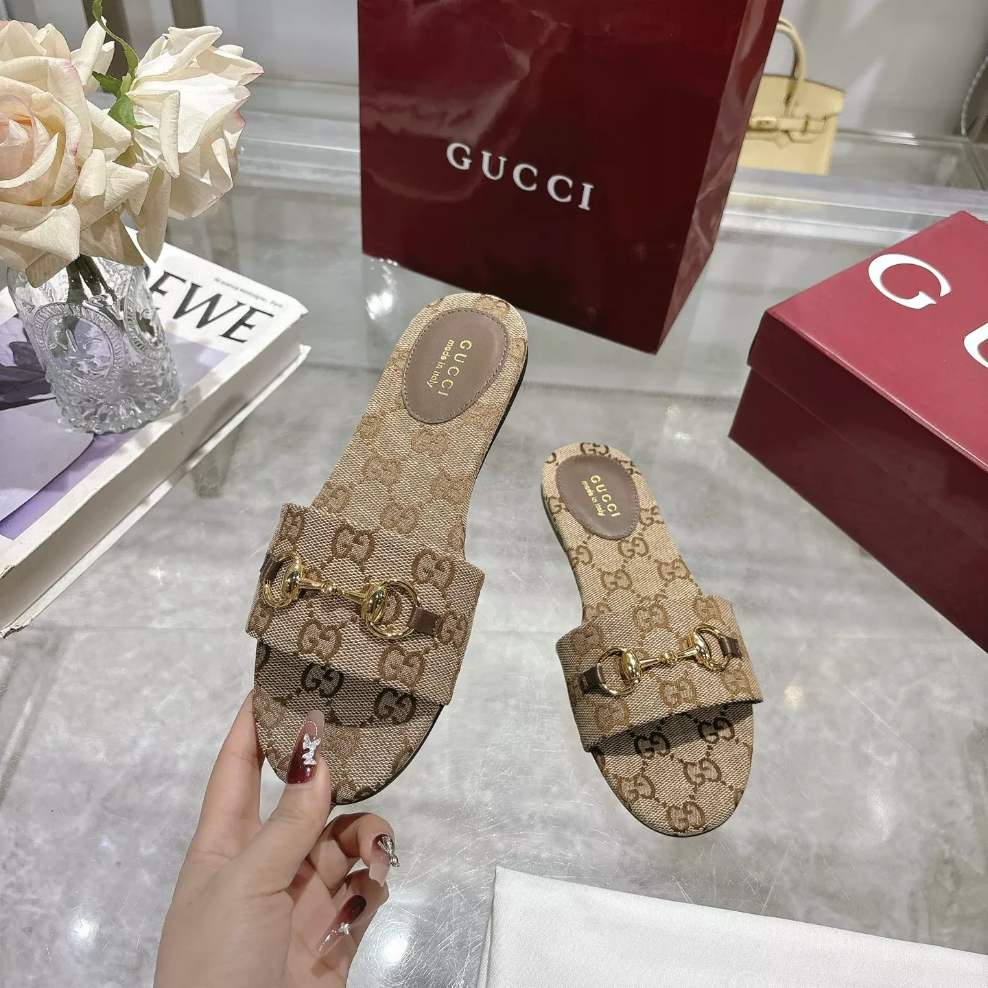Sophisticated 8446 Gucci Slippers For Women