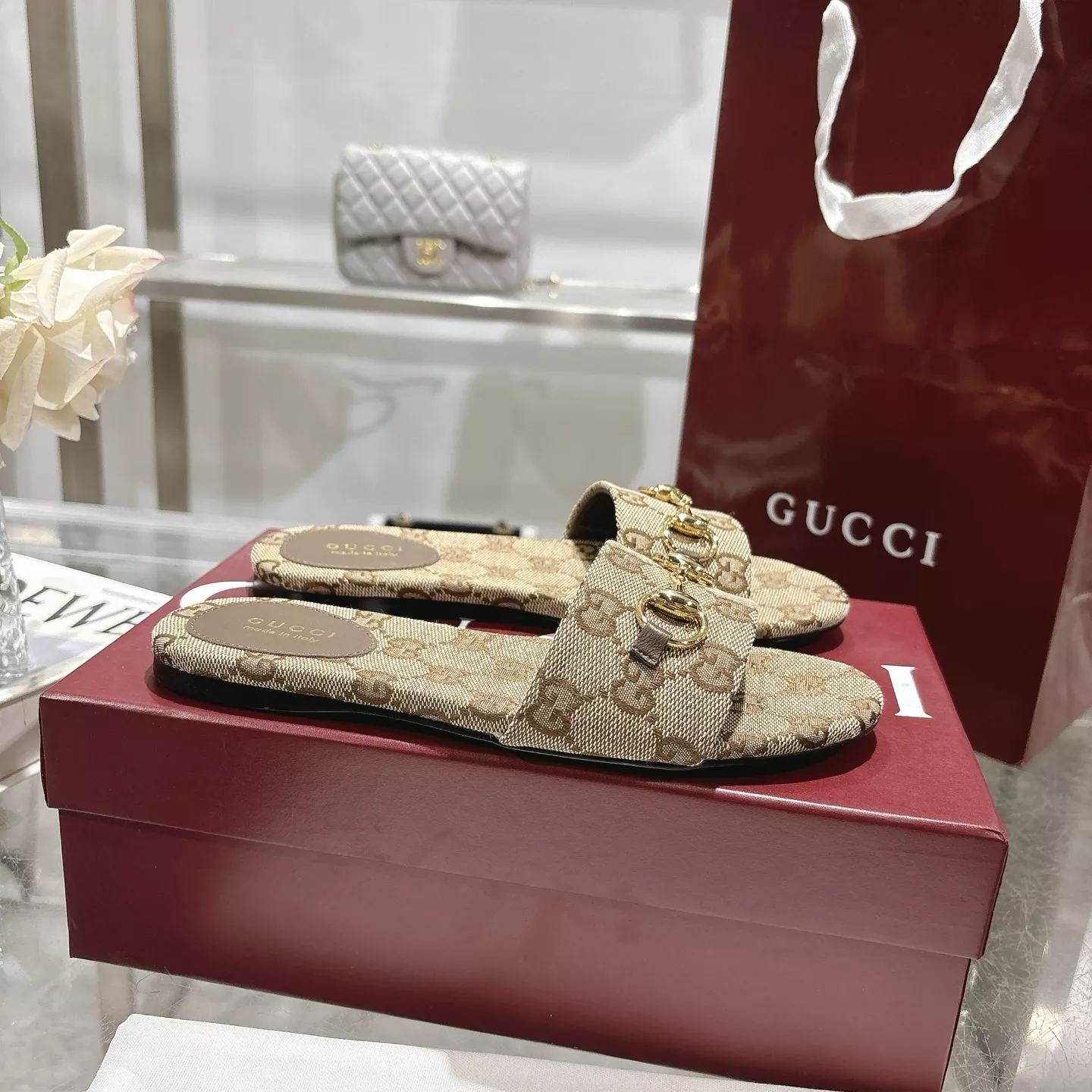 Sophisticated 8446 Gucci Slippers For Women