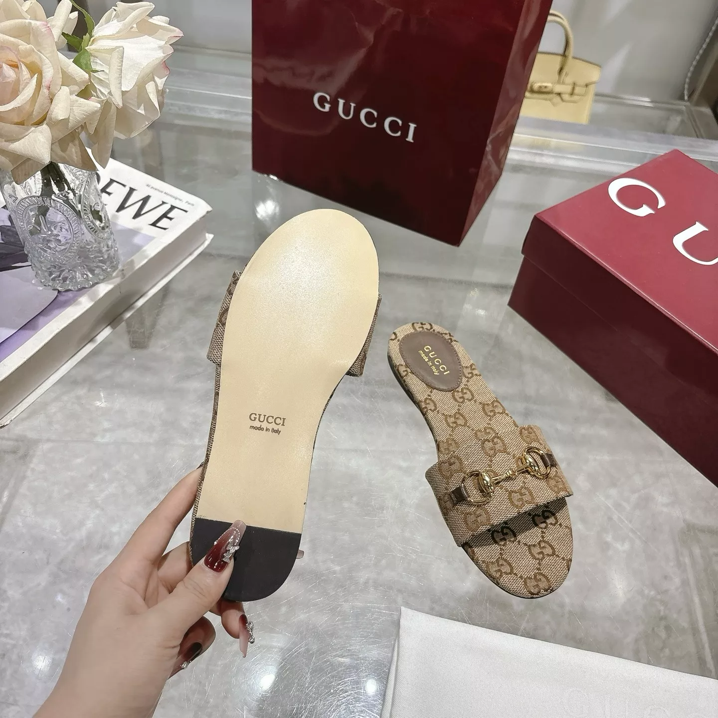 Sophisticated 8446 Gucci Slippers For Women