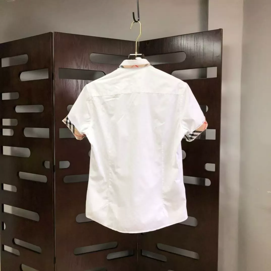 Sophisticated 8466 Burberry Shirts Short Sleeved For Men
