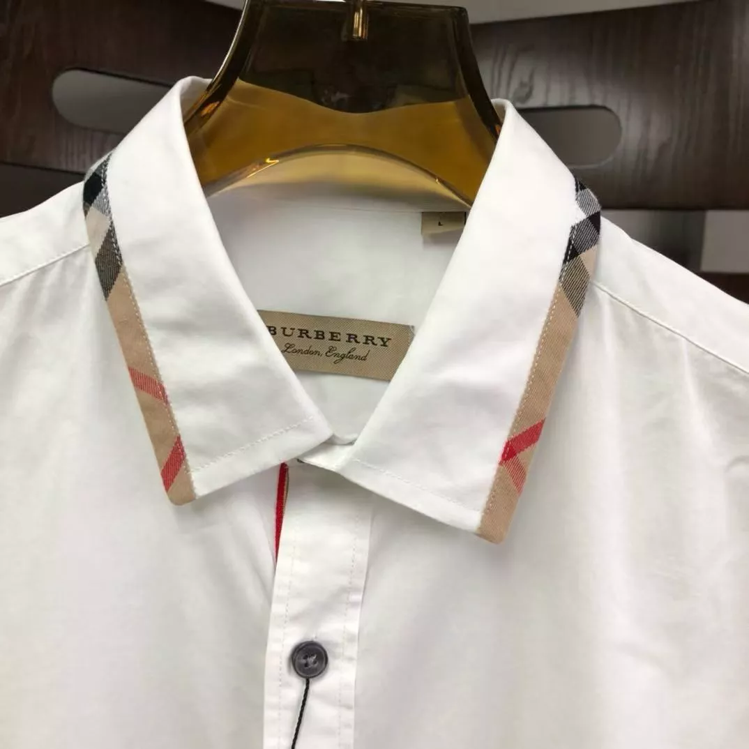 Sophisticated 8466 Burberry Shirts Short Sleeved For Men