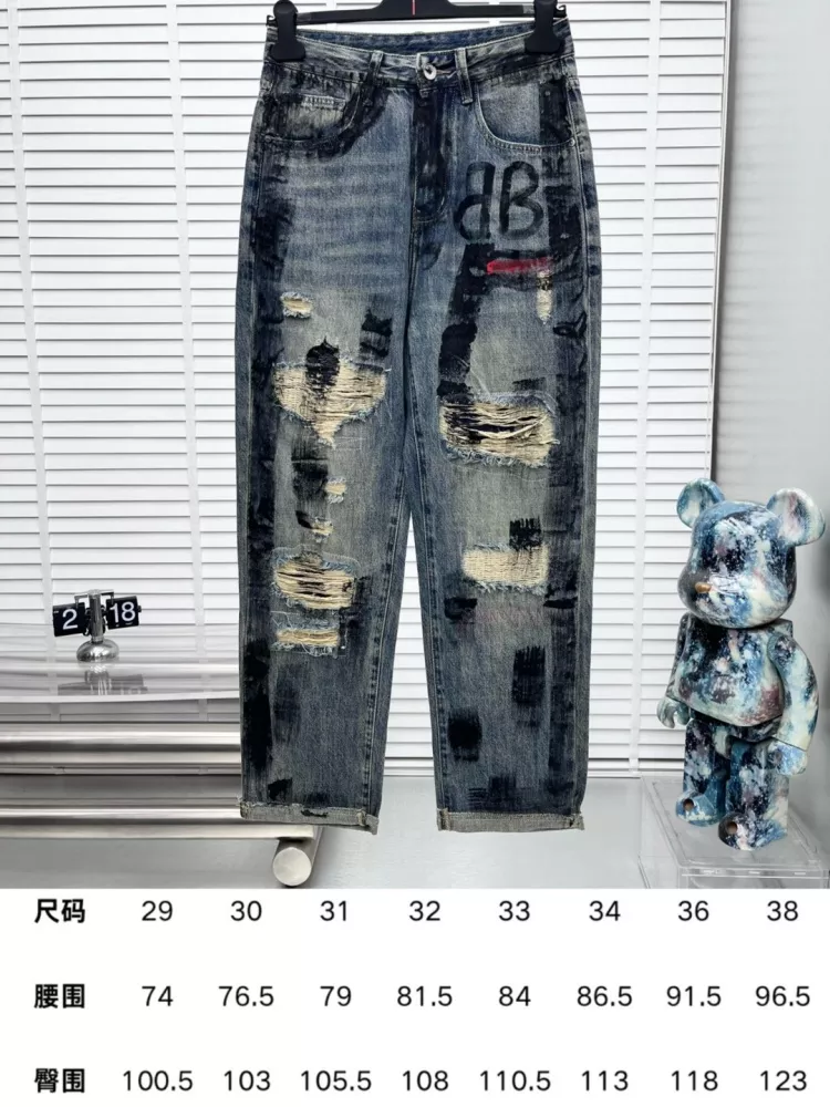 Sophisticated 8499 Balenciaga Jeans For Men